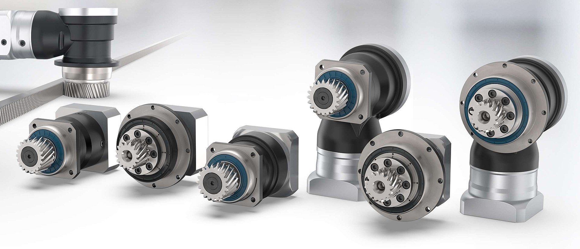 planetary gearboxes with pinion